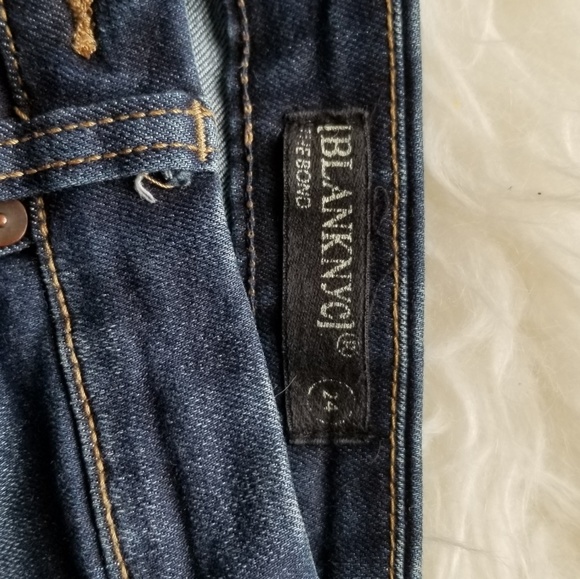 Blank NYC Midrise Distressed Skinny Jeans - Picture 2 of 4